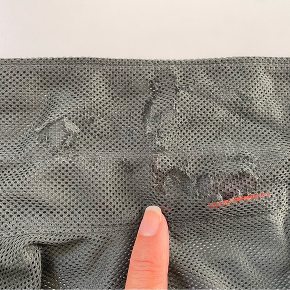 BOSS Hugo Boss Orange label Mens Button Down Mesh Shirt Vintage Large - Picture 10 of 10